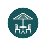 Patio coating icon